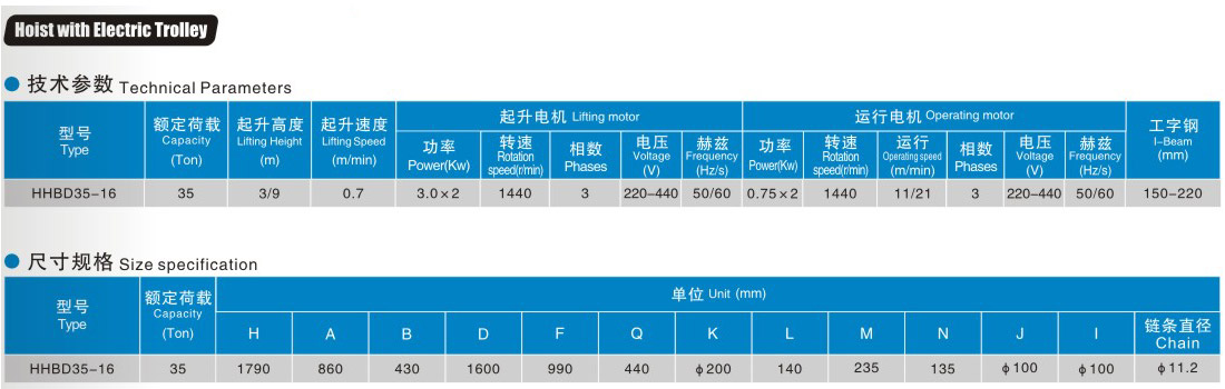 运动式环链电动葫芦